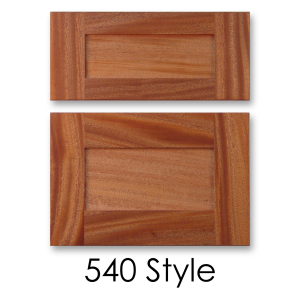 540 Shown in African Mahogany