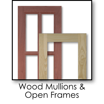 Open Frame Doors and Mullion Options