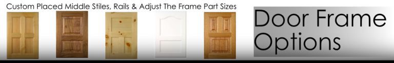 Door Frame Options