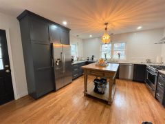 step shaker cabinet doors painted cyberspace custom cabinetry Scherrs