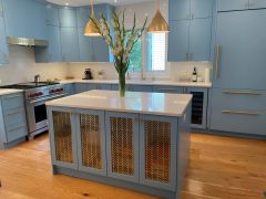 slab painted cabinet doors IKEA refacing Scherrs